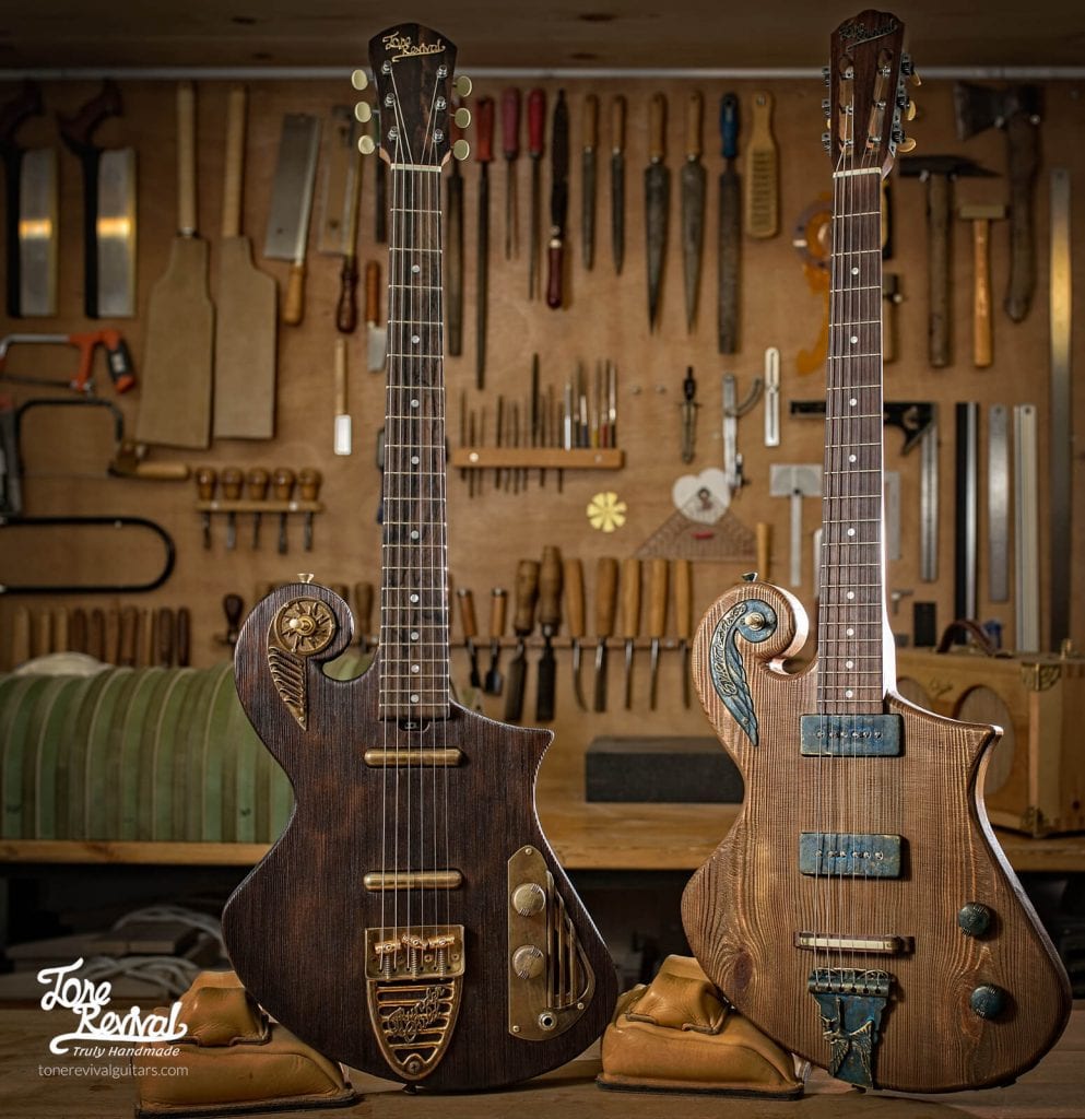 Wooden electric guitar deals