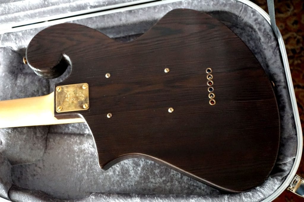custom electric guitars lightweight wood