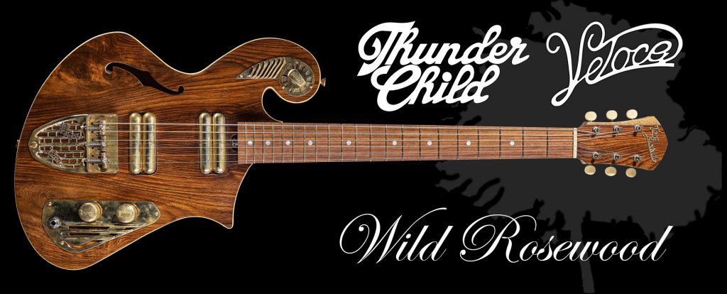 Handcrafted guitar from Wildrosewood Thunder Child