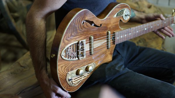 Handcrafted guitar made from reclaimed wild rosewood | Guitar Body