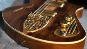custom guitar - Rare Salvaged Judean Desert Acacia Thunderchild Veloce