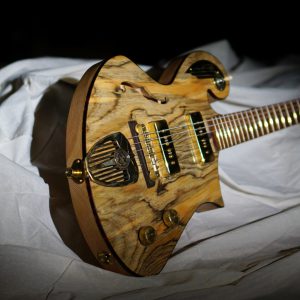 Handmade Guitar made from Jerusalem Pine | With P-90 Pick-up | Spirit of the Wind by Tone Revival Guitars