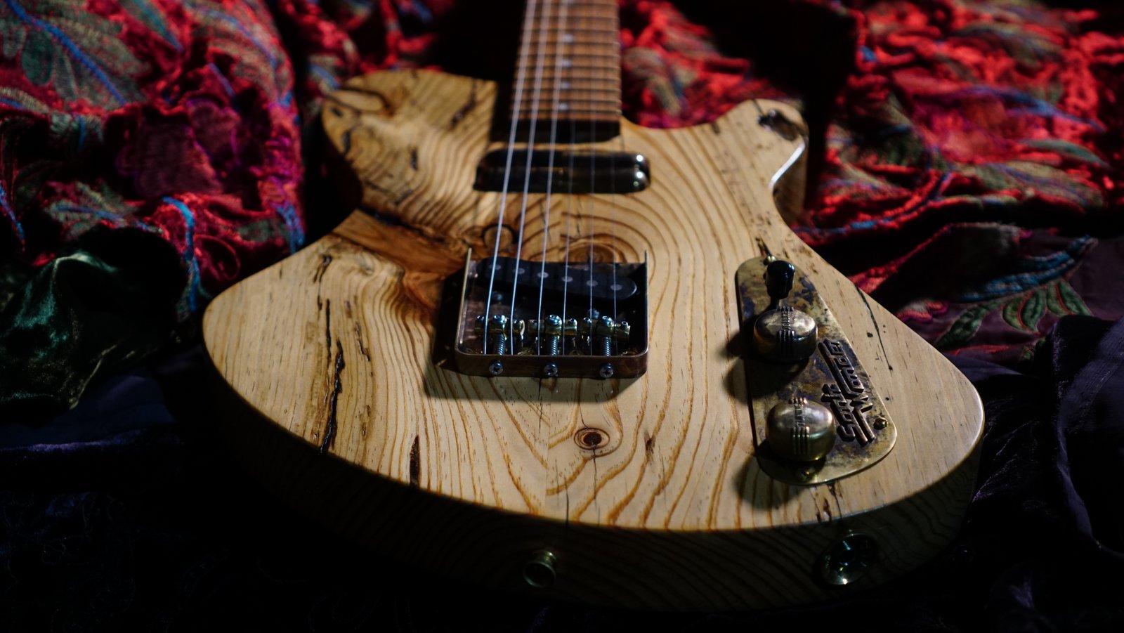Salvaged Wood Custom Guitar