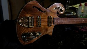 Handmade Guitar- Rare Wild Local Salvaged Rosewood