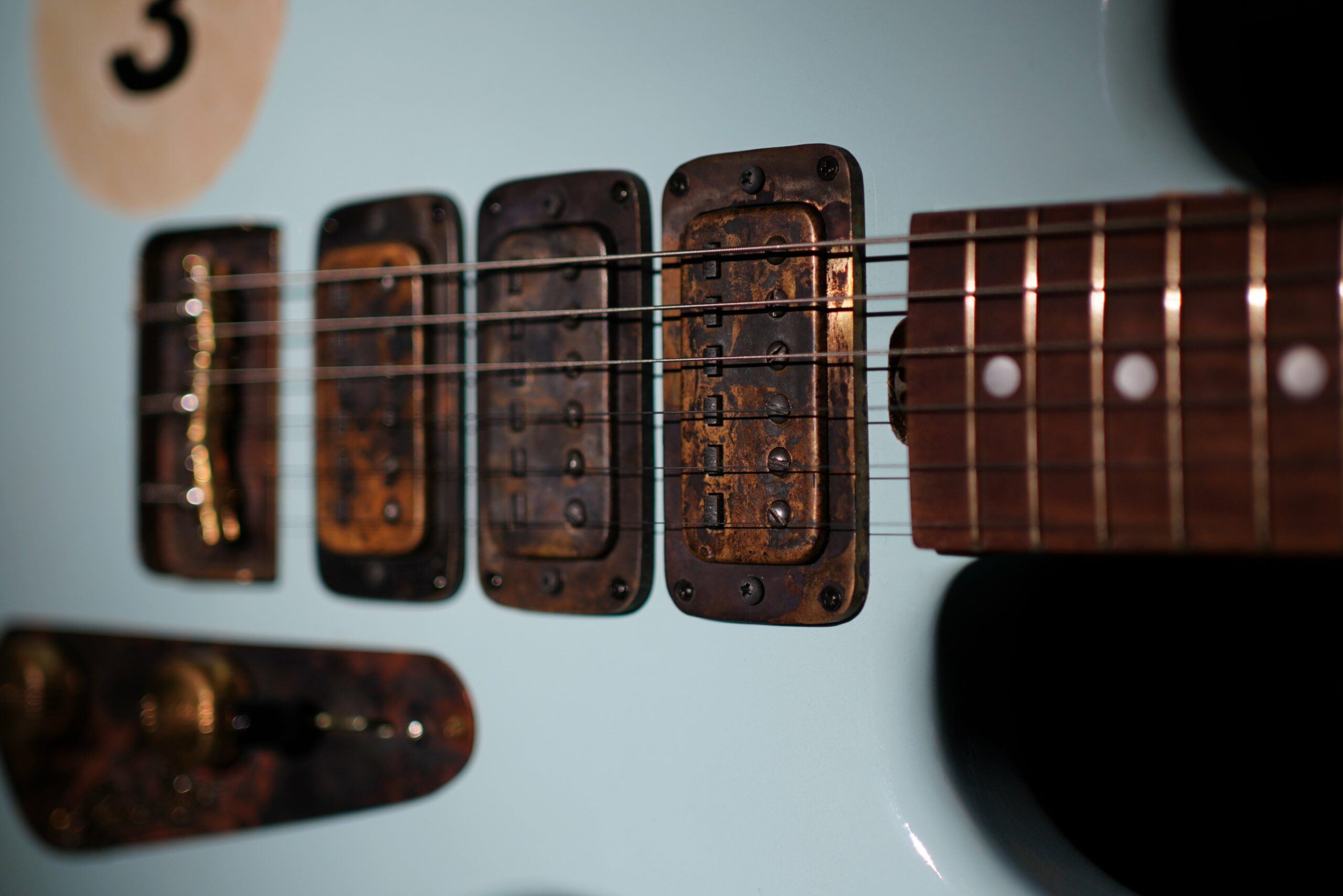 Tone Revival's Speedster Pine Custom Guitar - White