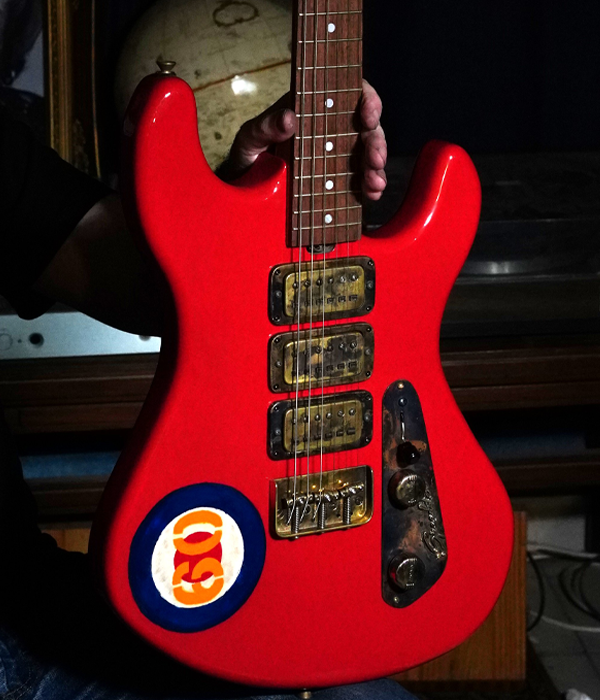 "the speedster" handcrafted guitar
